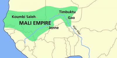 Království Mali mapě